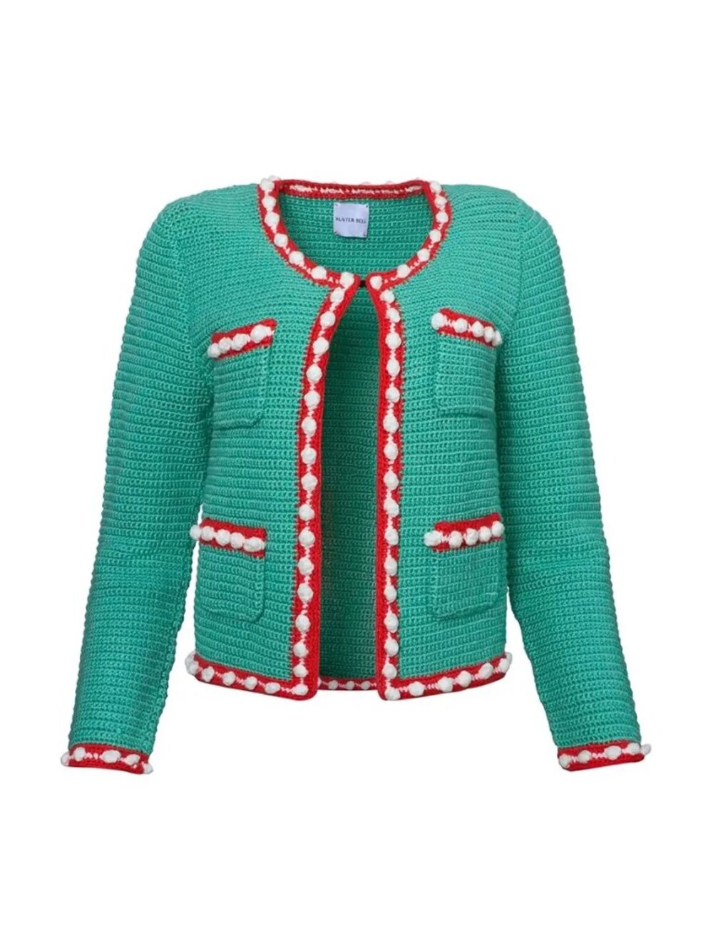 Hunter Bell Russell Cardigan in Seaglass